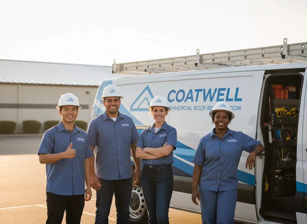 Commercial roof coating company in Gilbert, SC